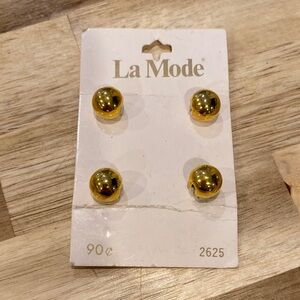 Stanley Gold Button Set